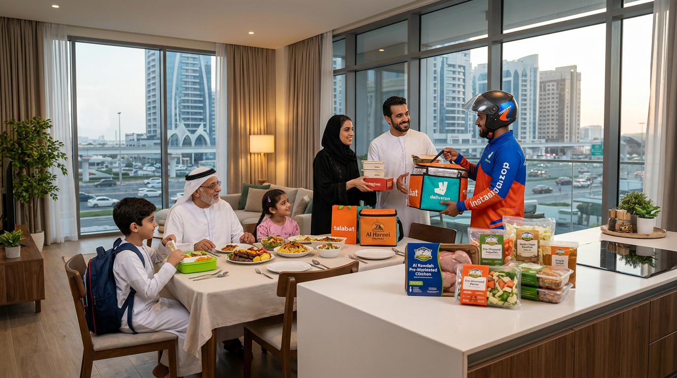 How Online Food Ordering Makes Family Life Easier in the UAE