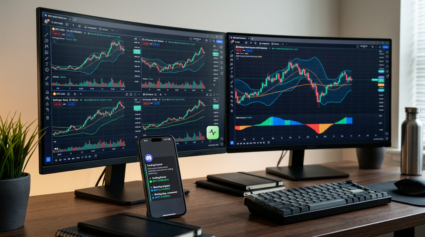 Cover image for the article Deploying a Discord Trade Alert Bot: Streaming AI Signals and Webhooks via Node.js