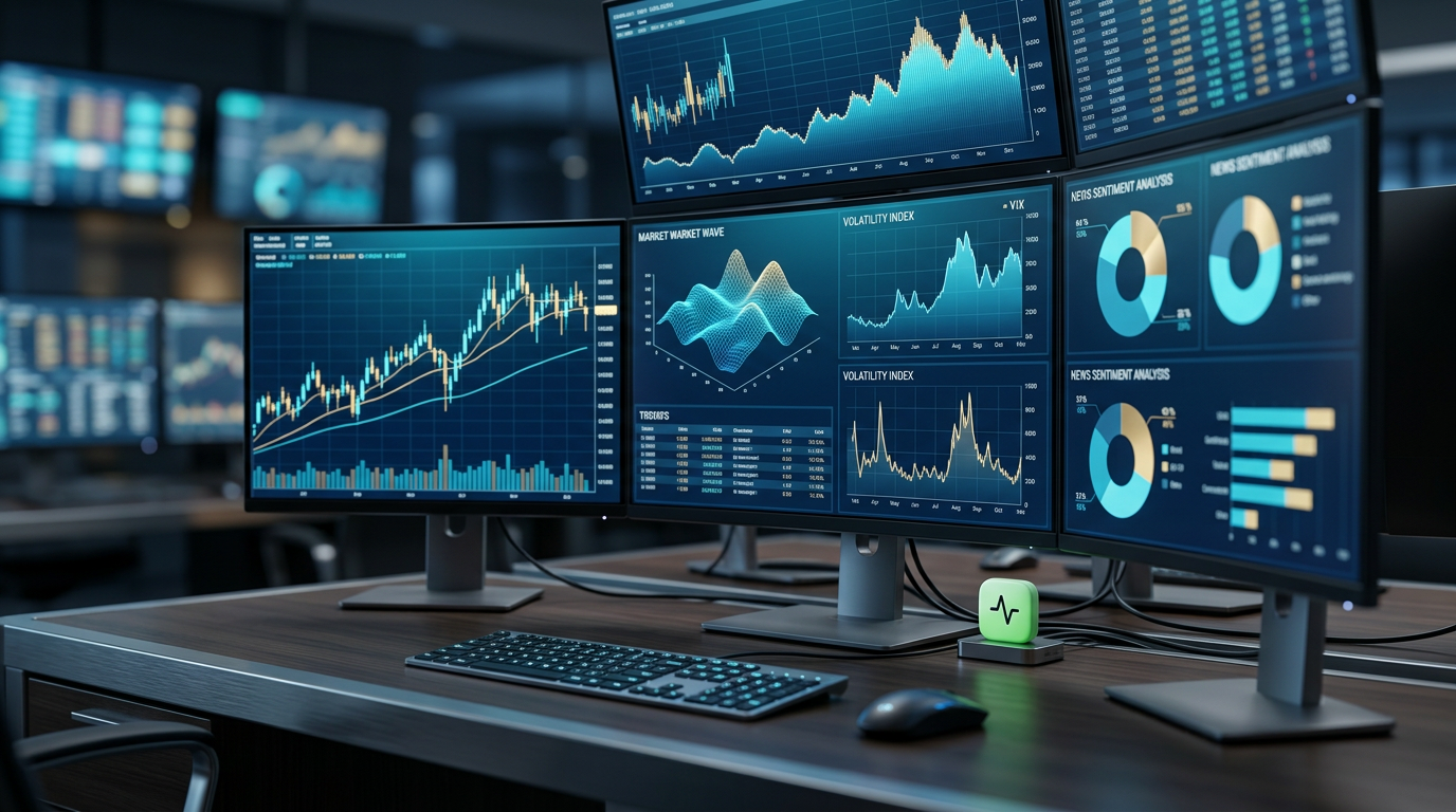 Cover image for the article Quantifying Market Volatility: Building a Dynamic Stop-Loss Strategy Using AI News Sentiment Scoring